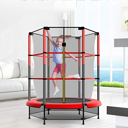 Trampolín Cama elástica Comercial Adultos casa Cama elástica Cama de Salto Cama de Salto Juguete de Arrastre Estera de Arrastre con Red Protectora Cama de Juguete de la Familia Salto