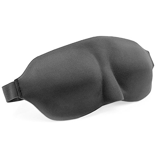 TRDyj Máscara ocular para dormir Máscara para dormir Correa ajustable Copa contorneada 3D Buenas noches Sombra de ojos para mujeres Hombres, Confortables y suaves con los ojos vendados Ideal para viaj