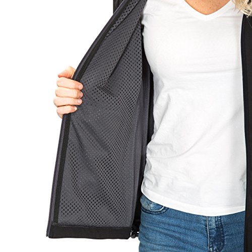 Trespass Tp75 Bela II Chaqueta Softshell, Mujer, Negro, Extra-Large