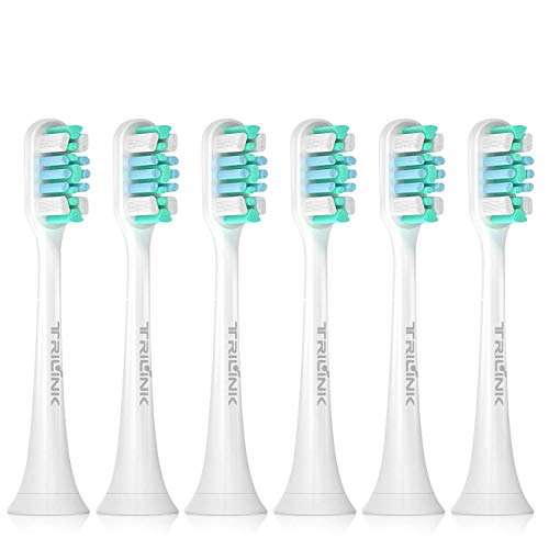 TriLink Cabezales compatible con Cepillo Eléctrico Philips Sonicare【Alta Densidad sin Metales Técnica】Recambios para DiamondClean, HealthyWhite,FlexCare,EasyClean,Control Antiplaca,Salud de Encía