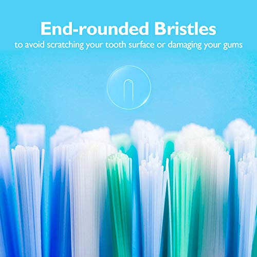 TriLink Cabezales compatible con Cepillo Eléctrico Philips Sonicare【Alta Densidad sin Metales Técnica】Recambios para DiamondClean, HealthyWhite,FlexCare,EasyClean,Control Antiplaca,Salud de Encía