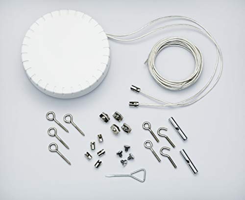 Trio Basic - Foco de 5 luces con GU5.3.LED incluidos y reemplazables. Instalación en techo o pared. Cuerpo metal níquel mate.