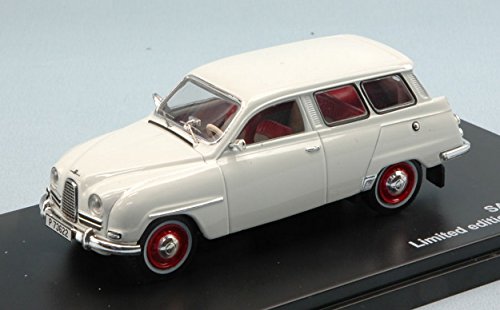 Triple 9 T9-43067 SAAB 95 1961 White 1:43 MODELLINO Die Cast Model Compatible con