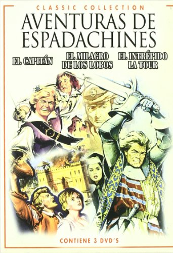 Triple Pack "Aventuras De Espadachines"2:El Capitan+El Milagro De Los Lobos+El Intrepido Latour [DVD]