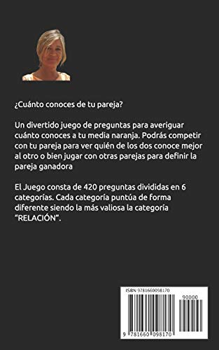 Trivial para Parejas. ¿Cuanto conoces a Tu Pareja?: El Divertido Juego de Preguntas para DOS: 1