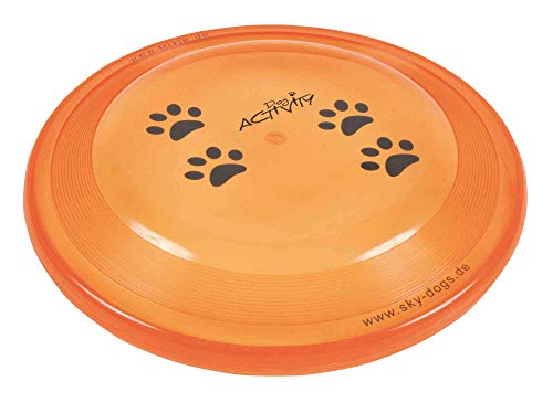 TRIXIE Disco Dog Activity, Resistente Mordiscos, ø19 cm, Perro