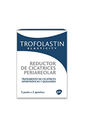 TROFOLASTIN - Reductor de Cicatrices Periareolar - 3 blísteres de 2 apósitos