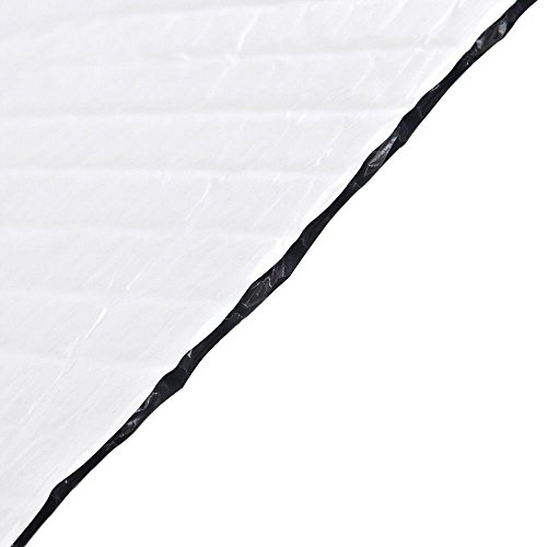 Trueshopping Biard Rollo Aislante Térmico de Aluminio de 1 Capa Doble Cara Burbujas – 1,2 m x 5 m (6 m2) Ideal para Buhardilla Desván Paredes Caravanas y Áticos – 200 g per m2