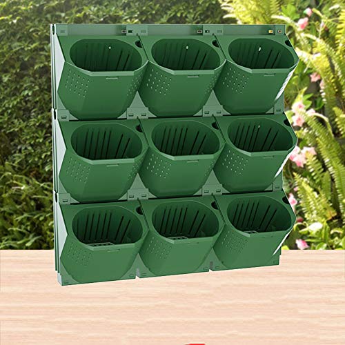 TTIK Jardín Vertical jardín Vertical Modular y Extensible CREA tu Muro Verde Vegetal Exterior decoración de Plantas