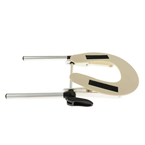 Tubayia - Reposacabezas de aluminio ajustable para camilla de masaje