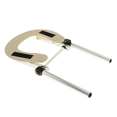 Tubayia - Reposacabezas de aluminio ajustable para camilla de masaje