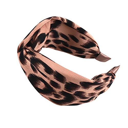 TUDUZ Mujer Diadema Venda Del Pelo Moda Estampado De Leopardo Aro De Cabeza De Pelo Simple Sencillo Niñas