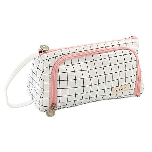 Tukistore Bolsa Estuche para Lápices Gran Capacidad Estuche de lápices Multifuncional Bolso de la Pluma cosmético del Bolso para Estudiantes o Personal de Oficina