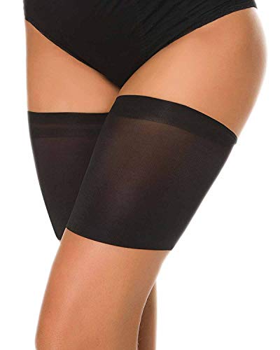 Tuopuda Sexy Bandas Elásticas Antirrozaduras Muslo Previene las Rozaduras Bandas Antideslizantes de Silicona Invisible