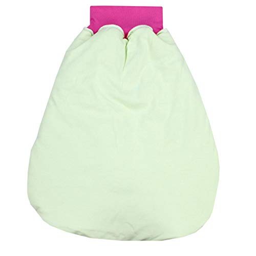 TupTam Saco de Dormir para Bebés con Forro de Invierno, Flores/Verde, 0-6 Meses