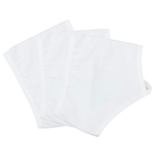 TupTam Sujetador para Niña Top Tirantes Estrechos Pack de 3, Blanco, 128-134