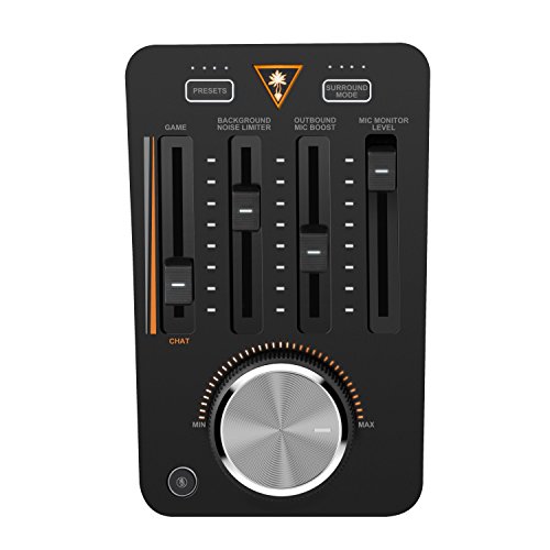 Turtle Beach - Paquete De Auriculares De Juego Para Torneos Y Adaptador De Sonido Tactique Elite Pro (PS4, Xbox One y PC)