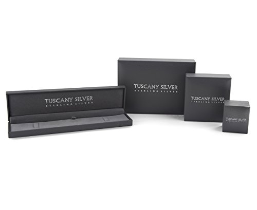 Tuscany Silver Pulsera de Plata de Ley para Mujer 18 cm