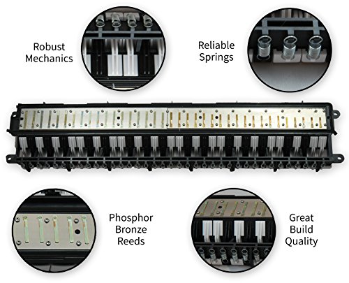 Tuyama® TMD-132 Melodica Negro Con boquilla y manguera de soplado, Incluye una bolsa para transporte (32 teclas)