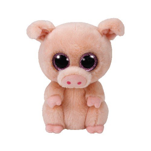 TY - Beanie Boos Piggley, peluche cerdito, 15 cm (United Labels Ibérica 37200TY) , color/modelo surtido