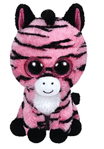 TY - Zoey, Peluche Zebra, 15 cm, Surtido: colores aleatorios