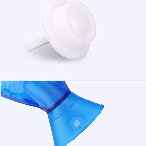 U formar botella agua caliente Bonita de pvc con Funda de forro polar, larga bolsa de agua caliente con funda peluche para cuello lumbar cervicales espalda Aliviar dolor adulto mujer hombre - Gris