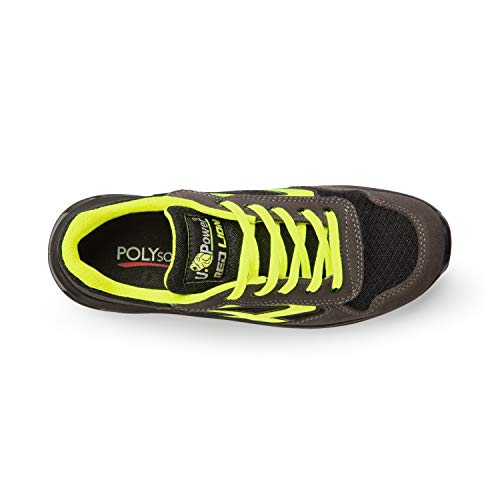 U-POWER Yellow, Zapatos de Seguridad Unisex Adulto, Amarillo, 45 EU