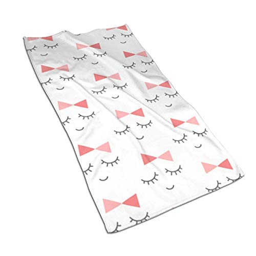 U Shape Paños de Cocina de algodón Lavables Mod Baby Miss Sleepy Eyes, paño de Cocina para secar, Limpiar, cocinar 40x70cm