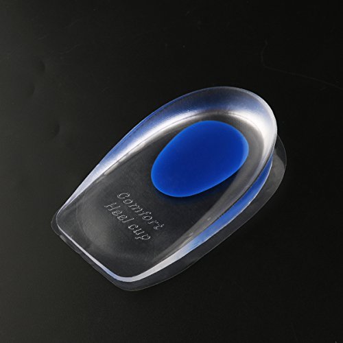 UEETEK Plantillas Elevadoras de Silicona (Azul)