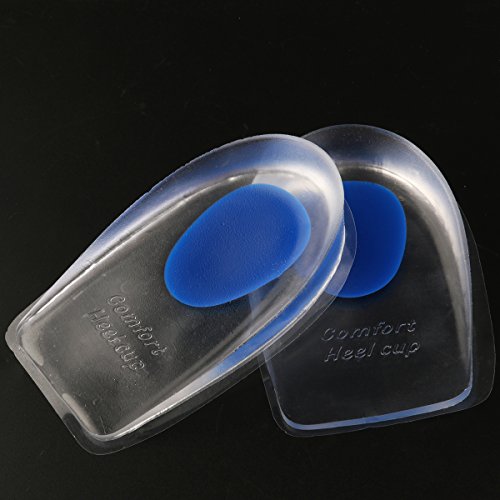 UEETEK Plantillas Elevadoras de Silicona (Azul)