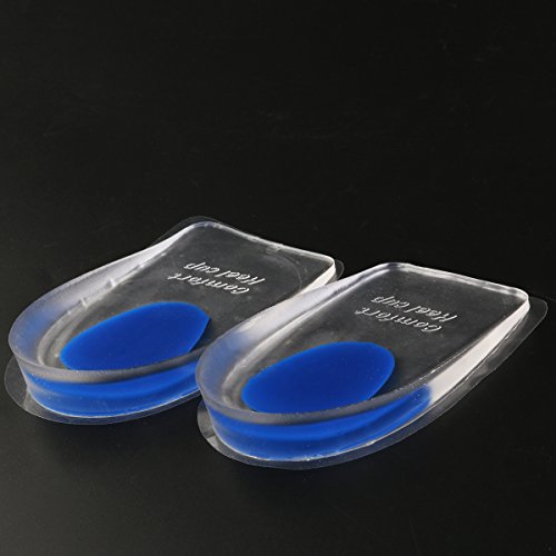 UEETEK Plantillas Elevadoras de Silicona (Azul)