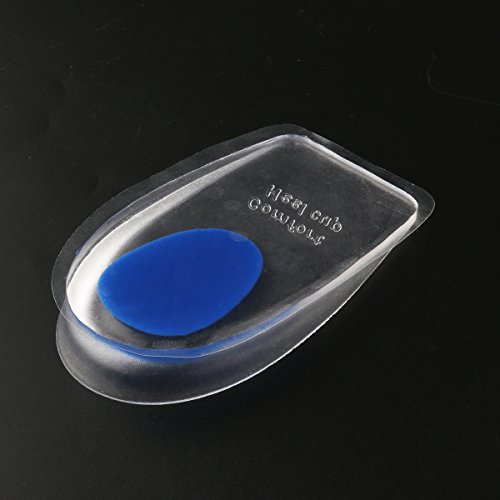 UEETEK Plantillas Elevadoras de Silicona (Azul)