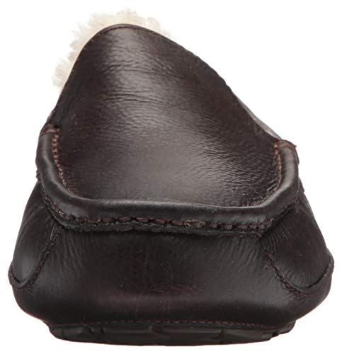 UGG M Ascot, Pantuflas para Hombre, Negro (China Tea Ctea), 45 EU