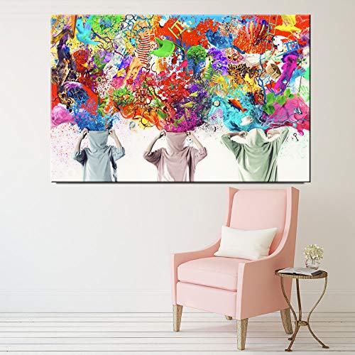 UHvEZ Acuarela de mármol_Puzzle de Madera para Adultos 1000 Piezas_Juego de Rompecabezas Educativo Juguetes ensamblados imágenes de paisajes Rompecabezas para Adultos Regalos para niños_50x75cm