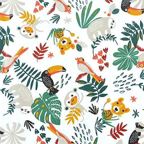 Ukje - Cojin Para Tronas de Bebe Stokke Tripp Trapp 2 Piezas Funda Silla OEKO TEX® Standard 100 Funda Cojin Revestimiento Plastico Práctico Fácil de Limpiar Animales