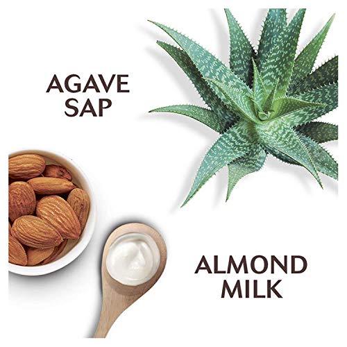 Ultimate Blends Garnier Champú para el cabello normal con leche de almendras y agave, 360 ml