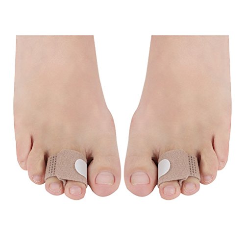 ULTNICE Corrector de dedo del pie Toe Wraps Cushioned Vendas
