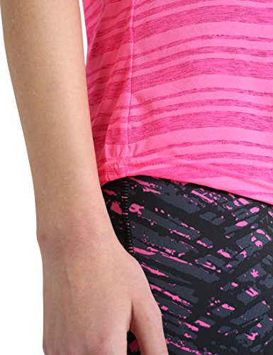 Ultrasport Endurance Skipton Camiseta, Mujer, Rosa (Knockout Pink), 44