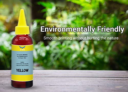 ULTRICS Recarga Tinta, 4x100 ml Kit de Recarga Cartuchos de Tinta Impresora Negra para Brother, Canon, DELL, Epson, HP, Impresoras Lexmark, Cartuchos de Tinta Recargables y Sistemas CISS- Multicolor