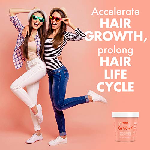 Umberto Giannini Grow Long Exfoliating Scalp Scrub vegano libre de crueldad