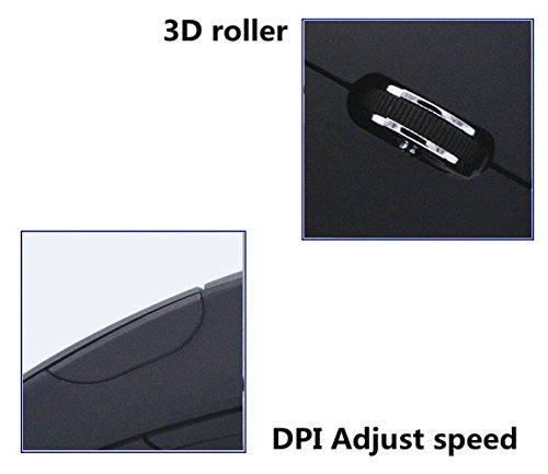 Umei ergonómico ratón vertical óptico de alta precisión ratón ajustable 800/1200/2000 dpi/3600 con cable ratón de ordenador