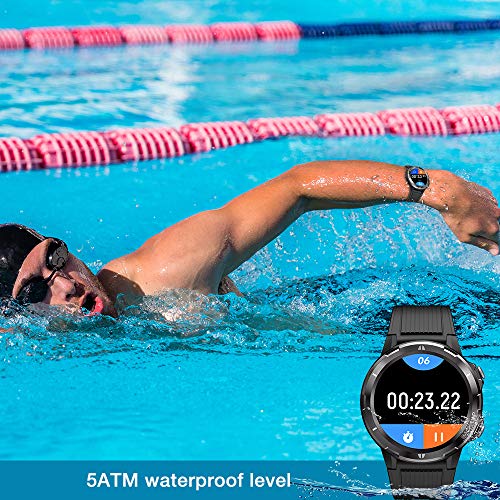 UMIDIGI Uwatch GT Smartwatch Hombre Reloj Inteligente 5ATM Impermeable con Cronómetro Pulsera Actividad de Fitness con Podómetro Smartwatch Niños para Xiaomi Samsung y iOS Android