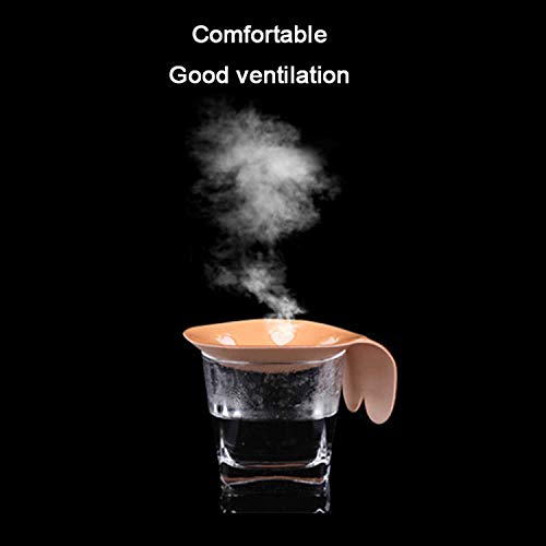 UMIPUBO Invisible Sujetador Adhesivo Deportivo para Mujer Push Up Sujetador Reutilizable Sin Tirantes Silicona Bra Strapless Nipple Covers (C(12cm), piell)