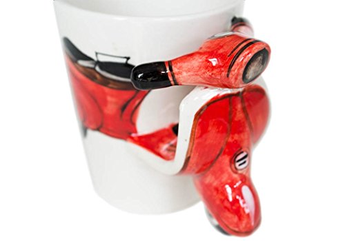 Un Regalo de Vespa, Taza de Café Hecho a Mano por Life Arts