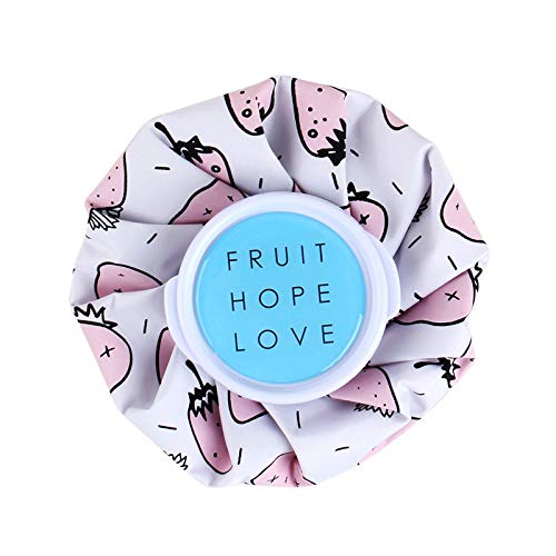 Una botella de agua caliente bolsas cabeza de rodilla for aliviar el dolor de la pierna del paquete de hielo elementos calentadores de la mano del hogar historieta del verano de doble propósito bolsas