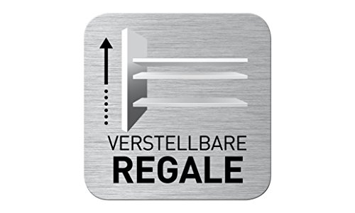 Unbekannt Olbia 2.0 Lavadoras, secadoras, repisas de Inodoro, doméstico, Armario con Dos Puertas, Madera, Blanco, 64 x 26 x 190 cm