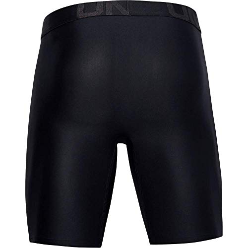 Under Armour Tech 23 cm B Ropa Interior Elástica, 2 Unidades, Hombre, Negro (Black 001), L