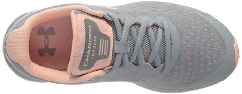 Under Armour UA GS Charged Impulse, Zapatillas de Running Unisex Niños, Gris (Mod Gray/Peach Frost/Peach Frost), 40 EU