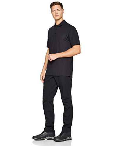 Under Armour UA TAC Performance Polo, Hombre, Negro (Black/Black 001), M