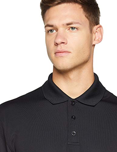Under Armour UA TAC Performance Polo, Hombre, Negro (Black/Black 001), M